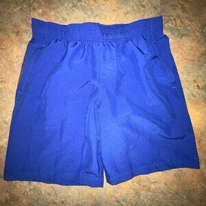 Under Armour Loose Fit Athletic Shorts, Youth‎ Large, Blue